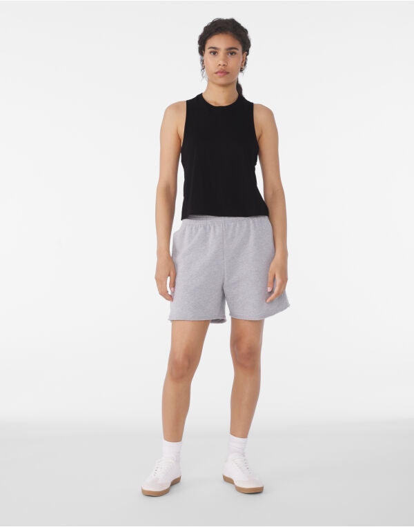 Bella Womens Racerback Cropped Tank