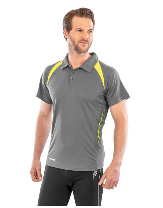 Spiro Mens Team Spirit Polo Shirt