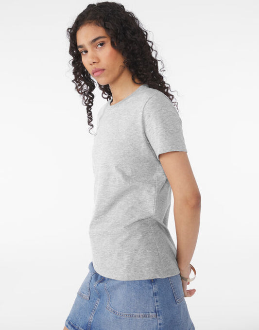Bella Womens Relaxed Heather Jersey SS T