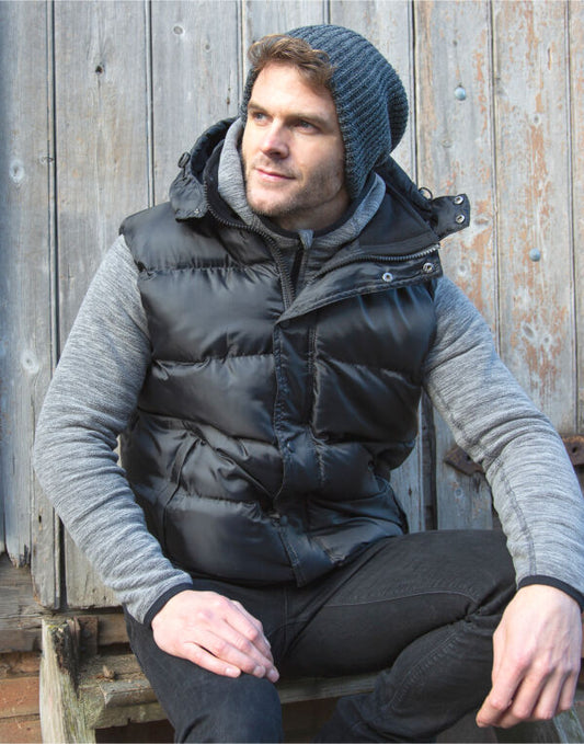 Result Core Nova Lux Padded Hooded Gilet